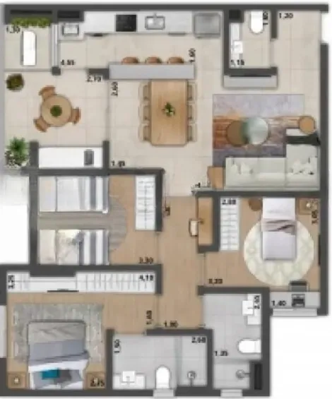 imagem 4 - Apartamento - Padrão imagem 4 - Apartamento - Padrão