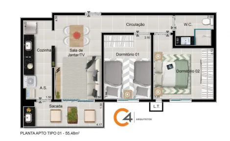 imagem 1 - Apartamento - Padrão imagem 1 - Apartamento - Padrão